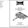 Landoll Disc 7822 High Speed Landoll HSL Parts Manual F 1034 0321