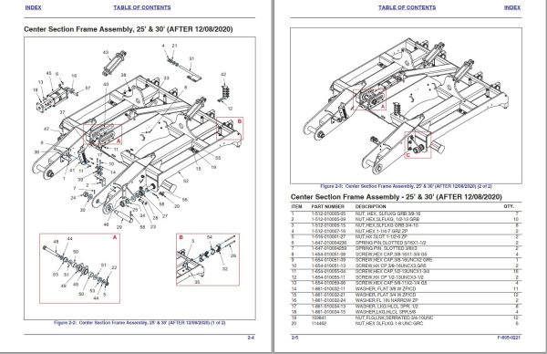Landoll Disc 7833 High Speed Landoll HSL Parts Manual F 895 0221 1