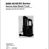 Landoll Drexel Forklift DXR MDR Service Parts Operator Maintenance Manual 1