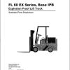 Landoll Drexel Forklift FL40EX FL60EX Parts Service Technical Operator Manual 1