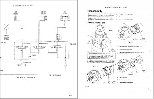 Landoll Drexel Forklift FL80EE HS Technical Manual 1