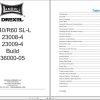 Landoll Drexel Forklift R40SL R60SL R40SL L R60SL L R60SL DC Technical Parts Manual 1