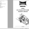 Landoll Drexel Forklift R60i5 Electrical Diagram Operation Maintenance Parts Manual 2