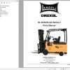 Landoll Drexel Forklift SL30AC 2 SL40AC 2 SL50AC 2 Parts Maintenance Operation Manual