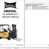 Landoll Drexel Forklift SL30AC 2 SL40AC 2 SL50AC 2 Parts Maintenance Operation Manual 1