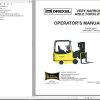 Landoll Drexel Forklift SL60SE SL80SE OM PM 1