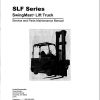 Landoll Drexel Forklift SLF Series Parts Service Manual