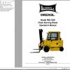 Landoll Drexel R60CBD R60SLCBD Service Technical OM PM
