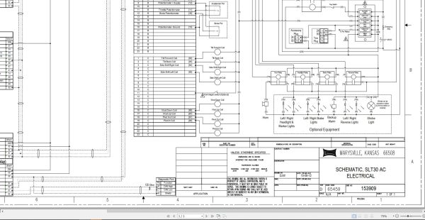 Landoll Drexel SLT30AC SLT35AC Operator Maintenance Parts Manual 3