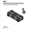 Landoll Drexel Transporter Vehicle 4QD Series ODT Service Parts Maintenance Manual
