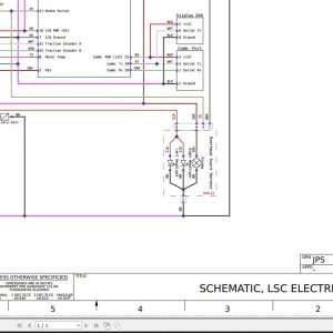 Landoll Forklift LSC Electrical Diagram