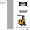 Landoll Forklift LSC25AC LSC30AC Maintenance Operator Parts Manual 1