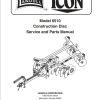 Landoll Icon Construction Disc 6510 Service and Parts Manual F 753 0919