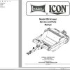 Landoll Icon Scraper 825 Service and Parts Manual F 970 0118