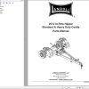 Landoll In Row Ripper Standard Heavy Duty Caddy 2512 Parts Manual F 1075 0722