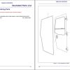 Landoll Martin Cab R60i4 R60i5 Parts Manual F 1065 1019 1