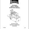 Landoll Pivotmast Forklift Series III Operation Maintenance Parts Technical Manual 2