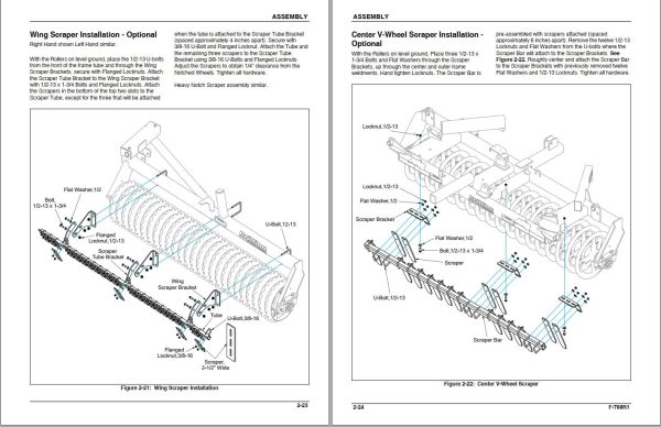 Landoll Pulverizer X20 Through X26 Operators Manual F 788R1 1