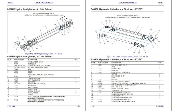 Landoll Pulverizer XL28 Through XL36 Parts Manual F 790 0522 1