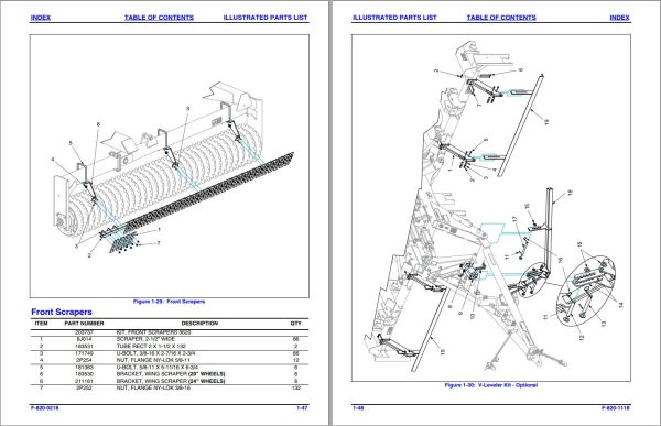 Landoll Pulvi Mulcher 3620 Parts Manual F 820 1118 1