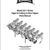 Landoll Rigid Folding In Row Ripper 2511 Series Parts Manual