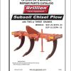 Landoll Subsoil Chisel Plow SCP 23 SCPH 23 SCP 33 SCPH 33 Parts Operator’s Manual 7K299