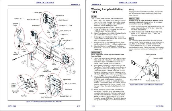Landoll Sure Stand Seeder SS108 to SSP112 Mid Size Operator’s Manual 9K713 0522 1