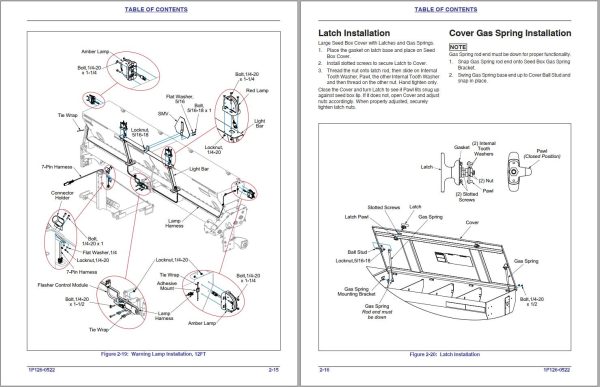 Landoll Sure Stand Seeder SS2081 to SSP2121 Operator’s Manual 1P126 0522 1