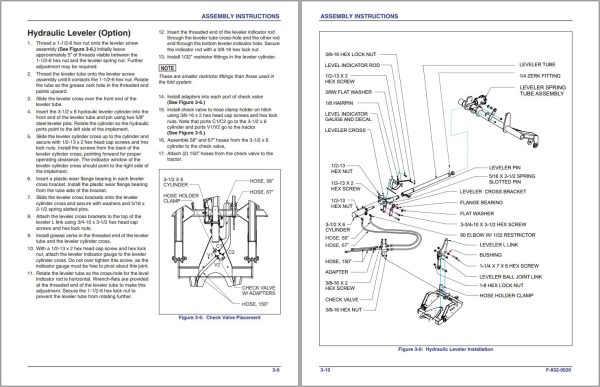 Landoll Tandem Disc Harrow 6231 Operator’s Manual F 832 0520A 1