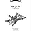 Landoll Tandem Disc Harrow 6231 Parts Manual F 833 0820A