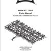 Landoll Tilloll 877 Parts Manual F 1073 0121