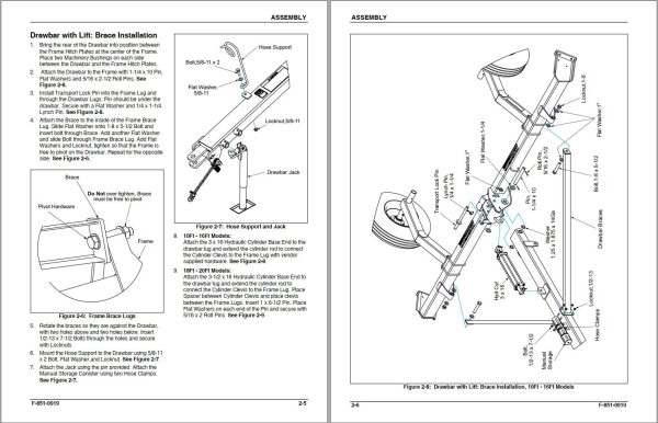 Landoll Transport Pulverizer 10FT Through 20FT Operator’s Manual F 8510 0919 1