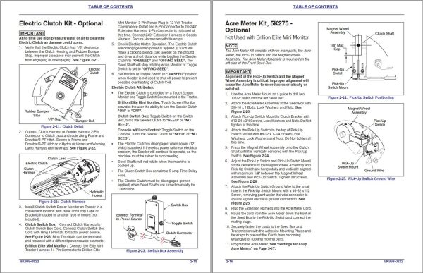 Landoll Turfmaker II SL2081 To SLPB2121 Operator’s Manual 9K998 0522 1