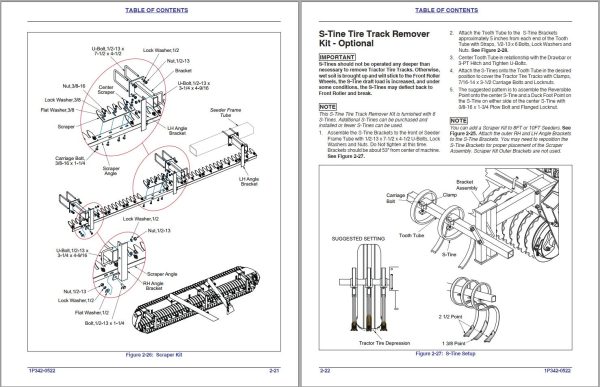 Landoll Turfmaker Seeder SL10 SL12 SLP8 SLP10 SLP12 Operator’s Manual 1P342 0522 1