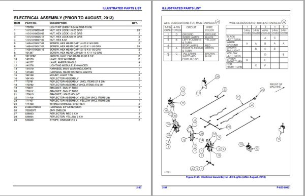 Landoll Weatherproofer I 2430 Parts Manual F 653 0912 1