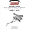 Landoll Wing Floating Pulverizer PWFPD23 37 WFPO23 37 WFPC23 37 Operators Manual F 1108 0121