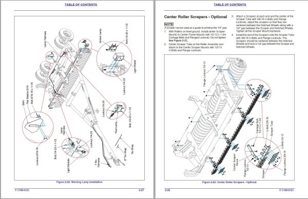 Landoll Wing Floating Pulverizer PWFPD23 37 WFPO23 37 WFPC23 37 Operators Manual F 1108 0121 1