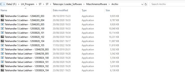 Liebherr 2022 Support Technician Program Collection Tool 4