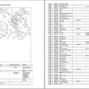 Linde Forklift 396 02 Series H50 02 H60 02 H70 02 H80 02 Part Catalog 2
