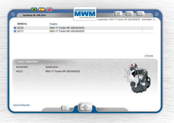 MWM Motores Diesel EPC 06.2024 Spare Parts Catalogue 4