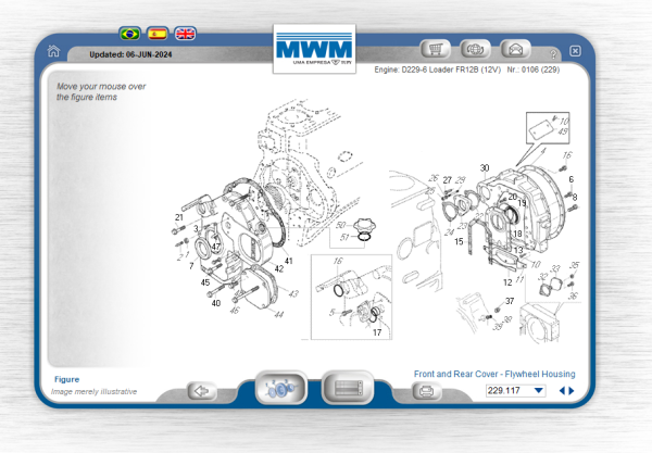 MWM Motores Diesel EPC 06.2024 Spare Parts Catalogue 5