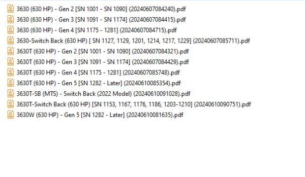 Mobile Track Solution Machine 5.52 GB PDF Collection Parts Catalog 2