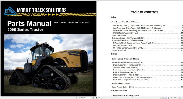 Mobile Track Solution Machine 5.52 GB PDF Collection Parts Catalog 3
