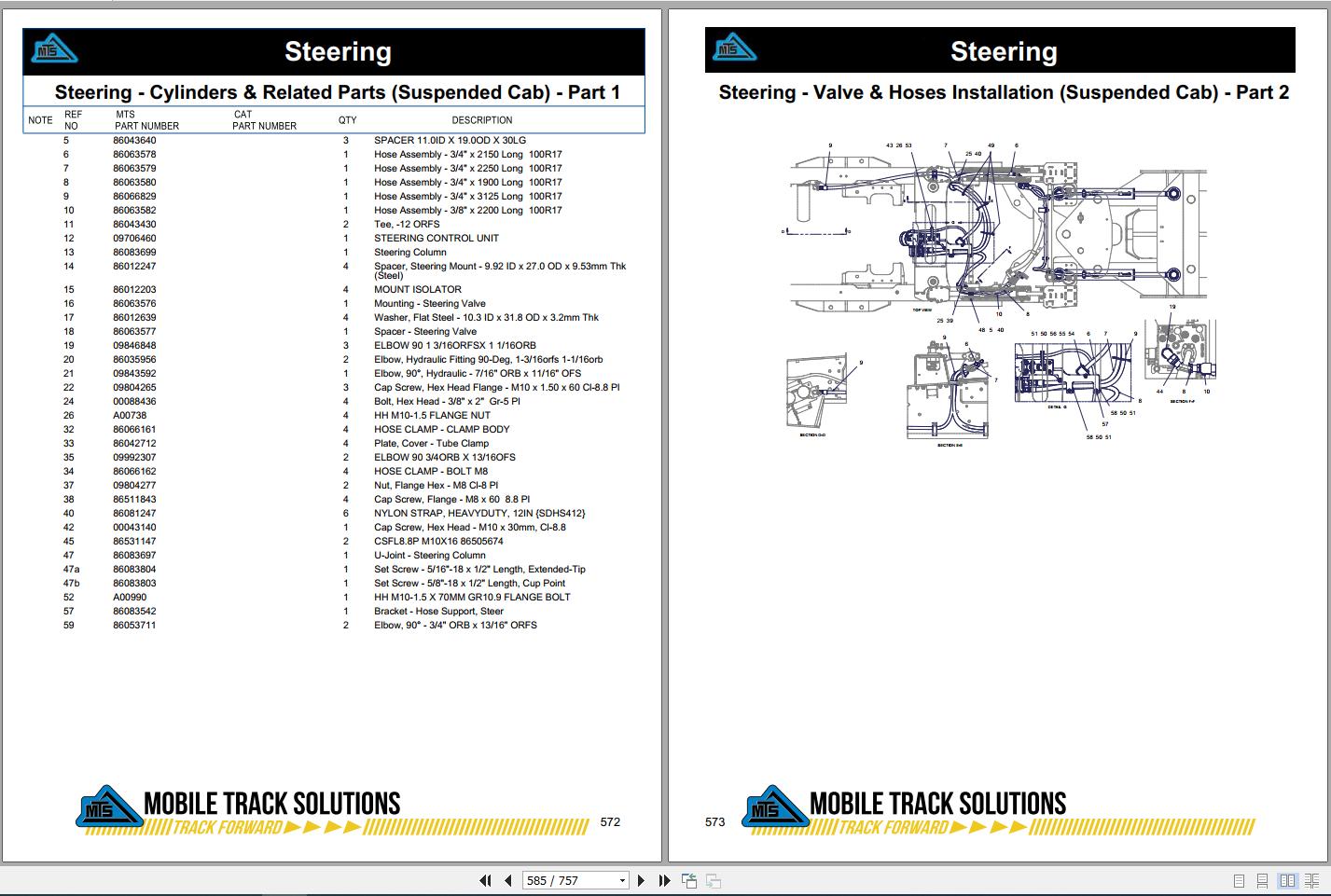 Mobile Track Parts Catalog Solution Machine Collection 5.52 GB PDF