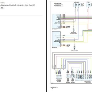 Porsche 718 Boxster T 2023 Electrical Wiring Diagram 1