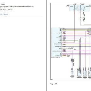 Porsche 911 Turbo 992 2023 Electrical Wiring Diagram 1