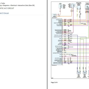 Porsche Macan S 95B 2023 Electrical Wiring Diagram 1