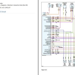 Porsche Macan T 95B 2023 Electrical Wiring Diagram 2