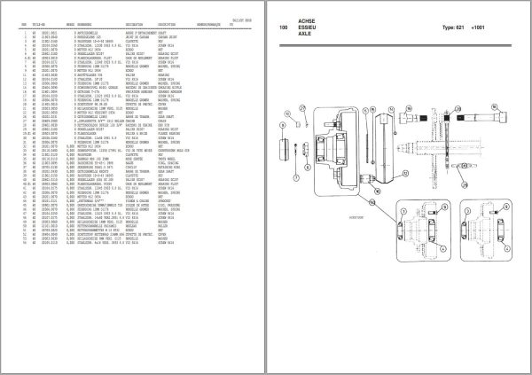 Pottinger Agricultural 2500 B Parts Catalog 1