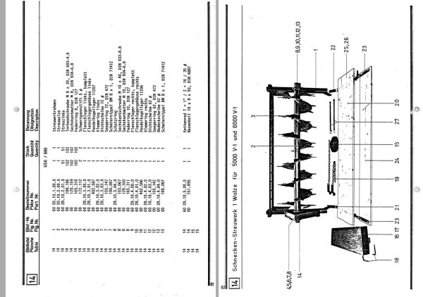 Pottinger Agricultural 3500 to 6500 Parts Catalog 1